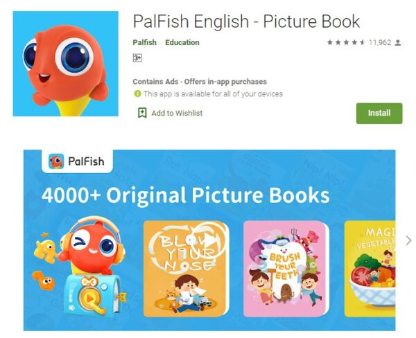 aplikasi belajar bahasa inggris untuk anak