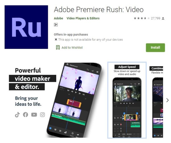 adobe preimer rush aplikasi edit video android terbaik 2022