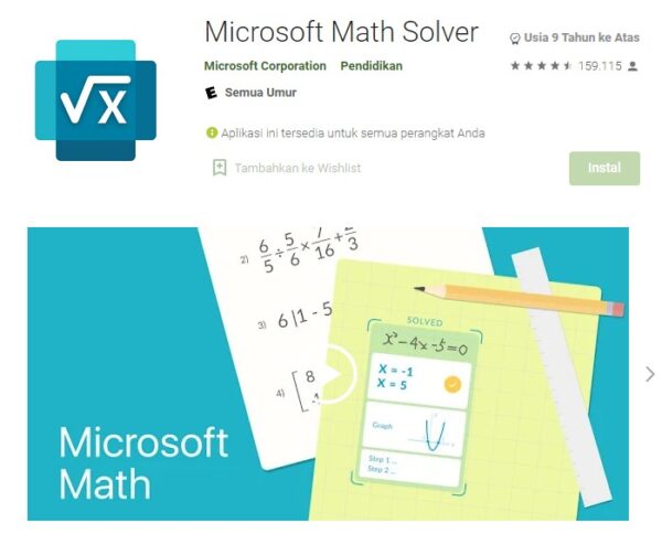 microsoft math solver aplikasi matematika soal cerita