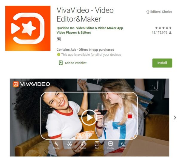viva video aplikasi edit video android terbaik